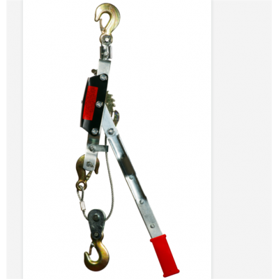 Industrial hand ratchet puller/hoist used for electric wire pulling for field needs