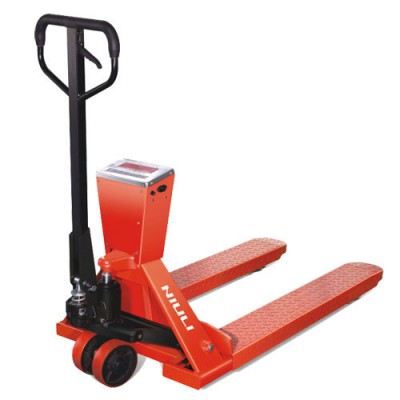 Hydraulic hand pallet struck with scale,electronic scale pallet truck