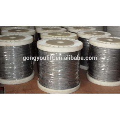 Hot sale 6*7 wire rope, PVC coated steel cable ,galvanized steel wire rope