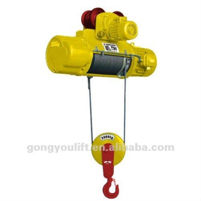 2014 1T professional CD1/MD1 Wire Rope Electric Hoist