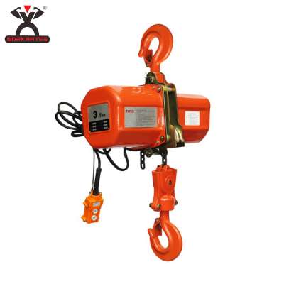 HHXG type High quality best price 2 ton electric chain hoist